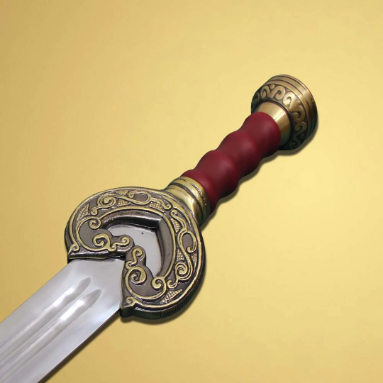 Handmade King Theoden Herugrim Sword Replica With Customized Scabbard From LOTR (Lord of the Rings) - Swift dealers