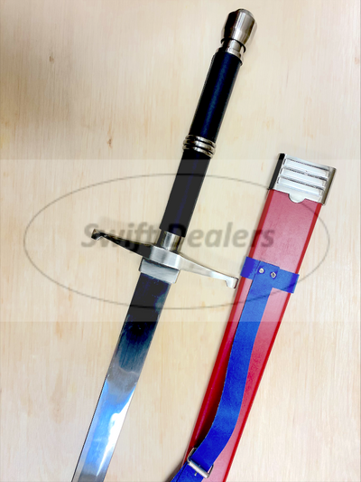 Stainless Steel Dragon Ball Z Sword Trunk 43" Replica Handmade Sword with Sheath - Swift dealers