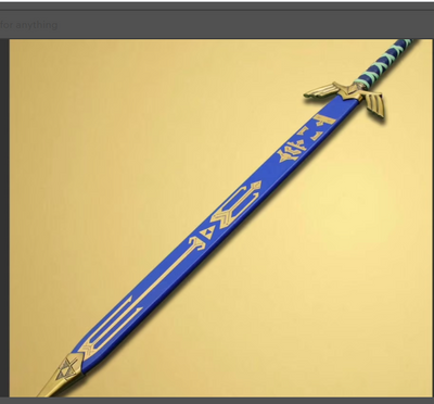 Blue/Gold master real blade for sale 