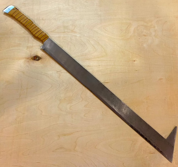 The Uruk-Hai Scimitar Replica Sword from LOTR Fully Handmade 