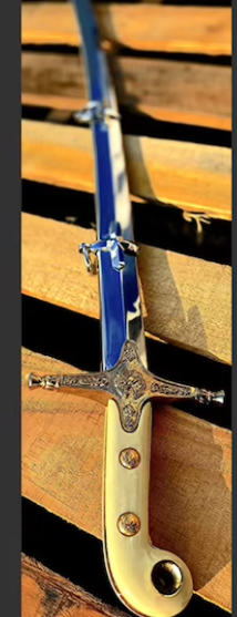 USMC corps officer's handmade sword for sale 