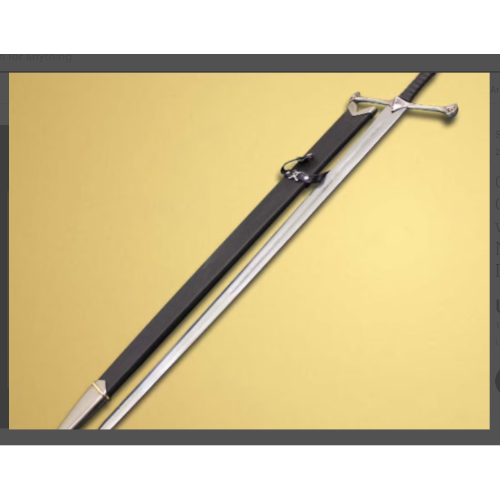 anduril sword 