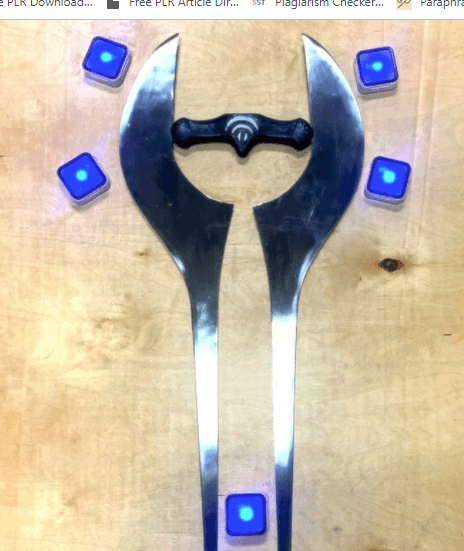 36 inch Halo Energy Sword Replica Fully Handmade With Stainless Steel, Metal Elite Energy Sword Replica - Swift dealers
