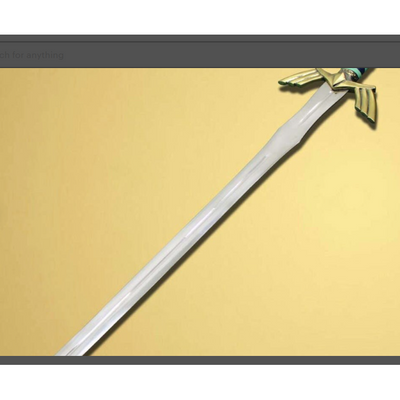 50" legend of zelda the master sword replica