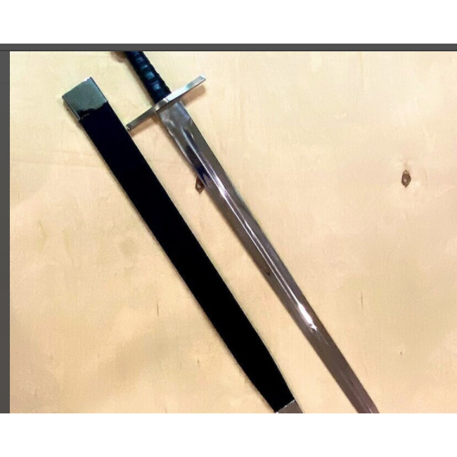 Handmade medieval battle sword 
