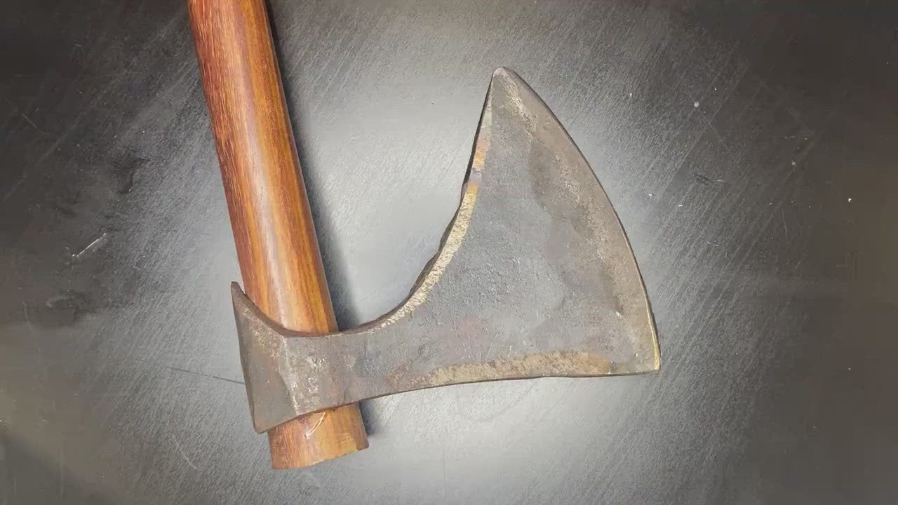 Hand-forged Steel Viking Axe, Sharp Axe