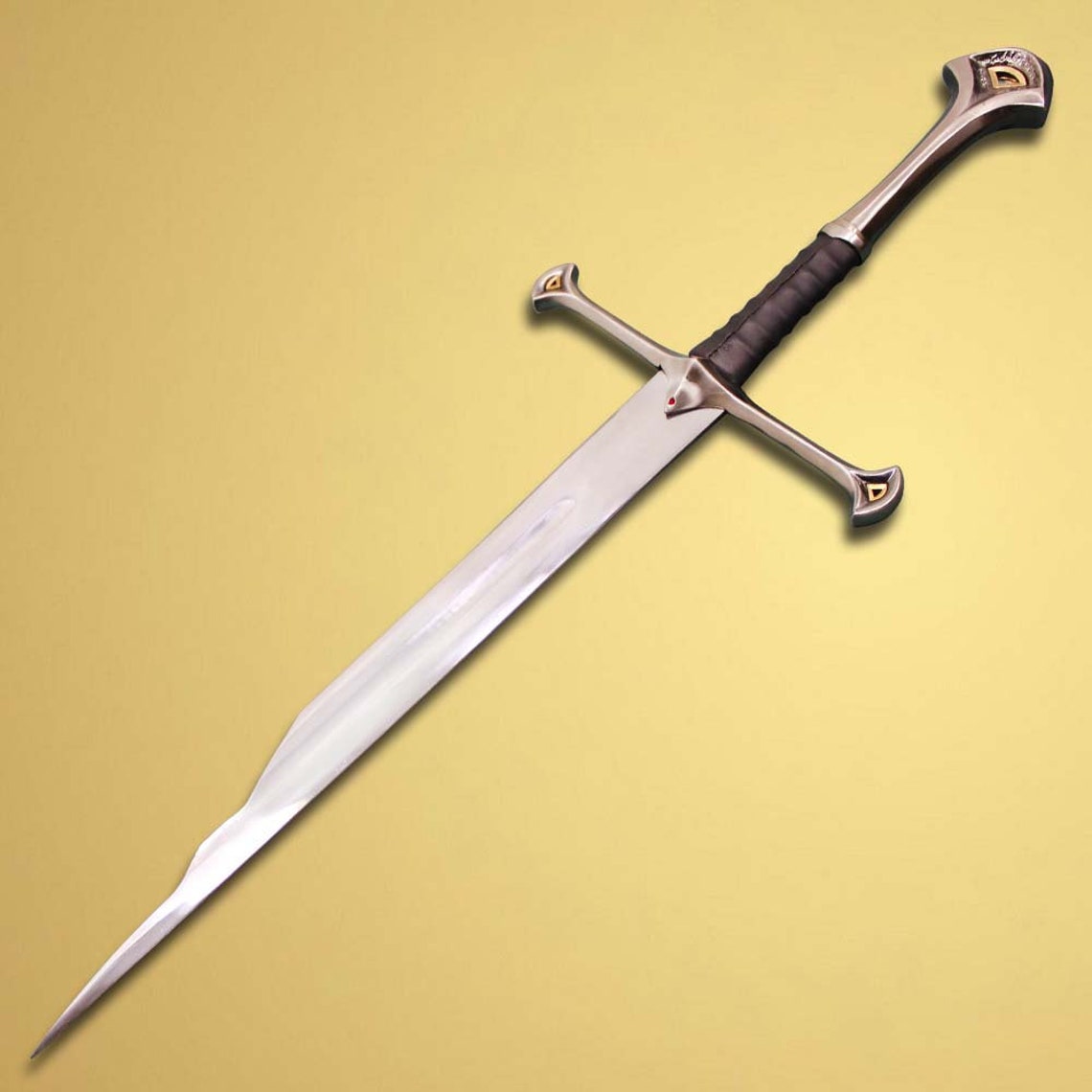 Fully Handmade The Handle-Shard of Narsil/ Anduril Narsil Dagger Replica from LOTR (Lord of the ring) - Swift dealers