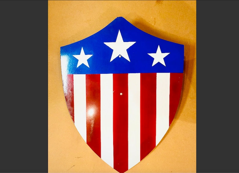 Captain America's shield Marvel Studio Shield Handmade Replica (25 inches) - Swift dealers