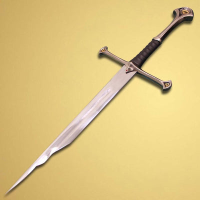 Fully Handmade The Handle-Shard of Narsil/ Anduril Narsil Dagger Replica from LOTR (Lord of the ring) - Swift dealers