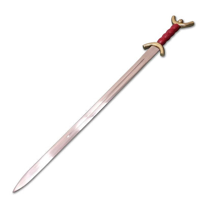 Handmade Stainless Steel Boudica Celtic Full Sword Replica, Celtics Medieval Edge Gaelic with Wood Handle And Leather Sheath - Swift dealers